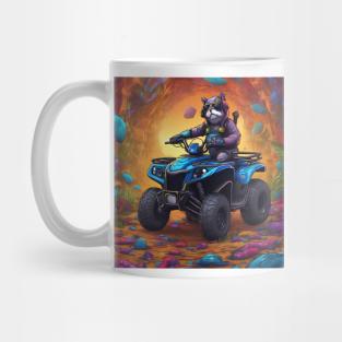 CAT on ATV Mug